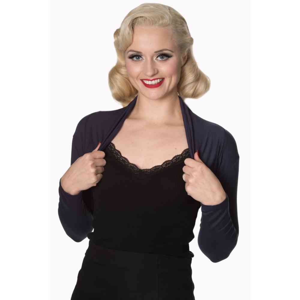 Dancing Days - FOLDED Bolero - Blauw